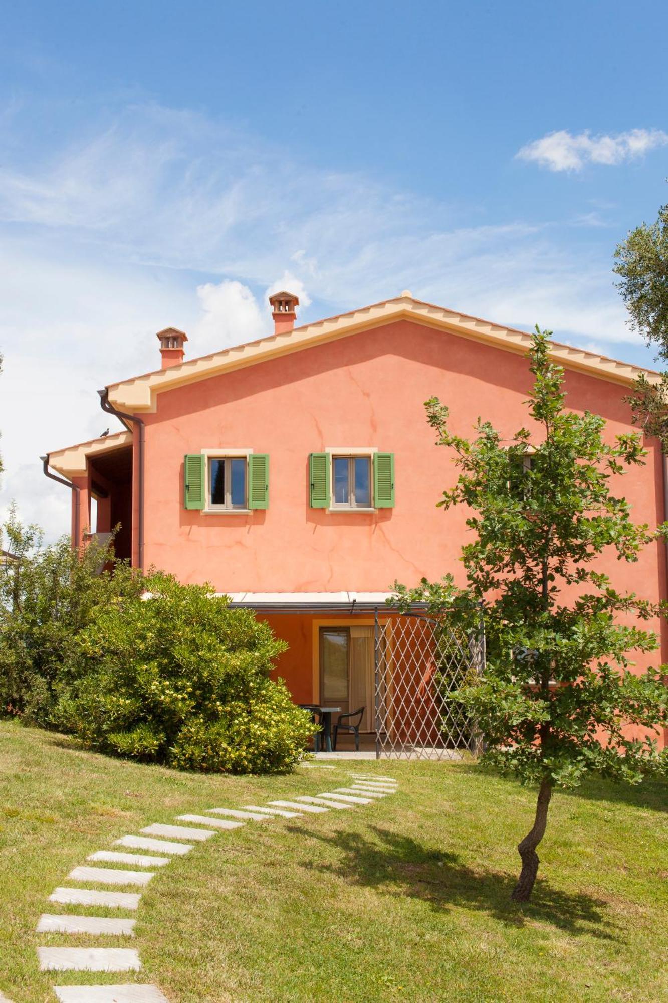 Villa Agriturismo Bio Podere Doganelle Giuncarico Exterior foto