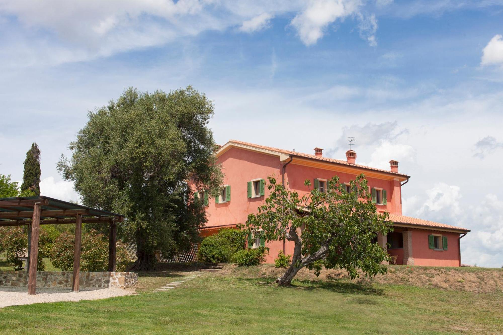 Villa Agriturismo Bio Podere Doganelle Giuncarico Exterior foto